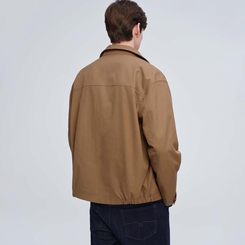 GIOVANNI VALENTINO Men's Autumn/Winter Casual Hooded Windproof Jacket