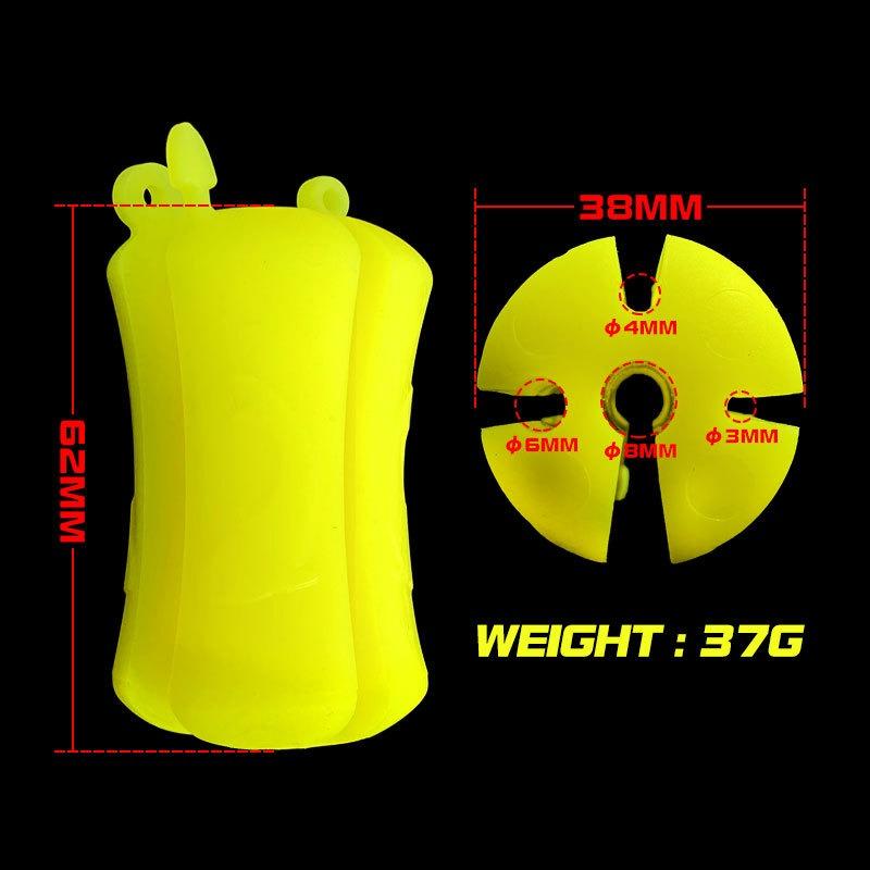2pcs Fishing Rod Stopper Silicone Tackle Fishing Rod Fixed Ball Pods Protection Anti-Collision Rod Retractor Holder Accessories