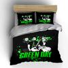 Green Day Band Bettwäscheset Bettwäsche Bettbezugset Bettbezug Kissenbezüge  (1 * Bettbezug 2 * Kissenbezüge, ohne Bettdecke)