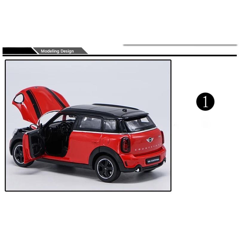 1/24 Mini Countryman Legierung Automodell Mini Coopers Simulation Druckguss Metall Spielzeugfahrzeuge Sammlung Kindergeburtstagsgeschenke
