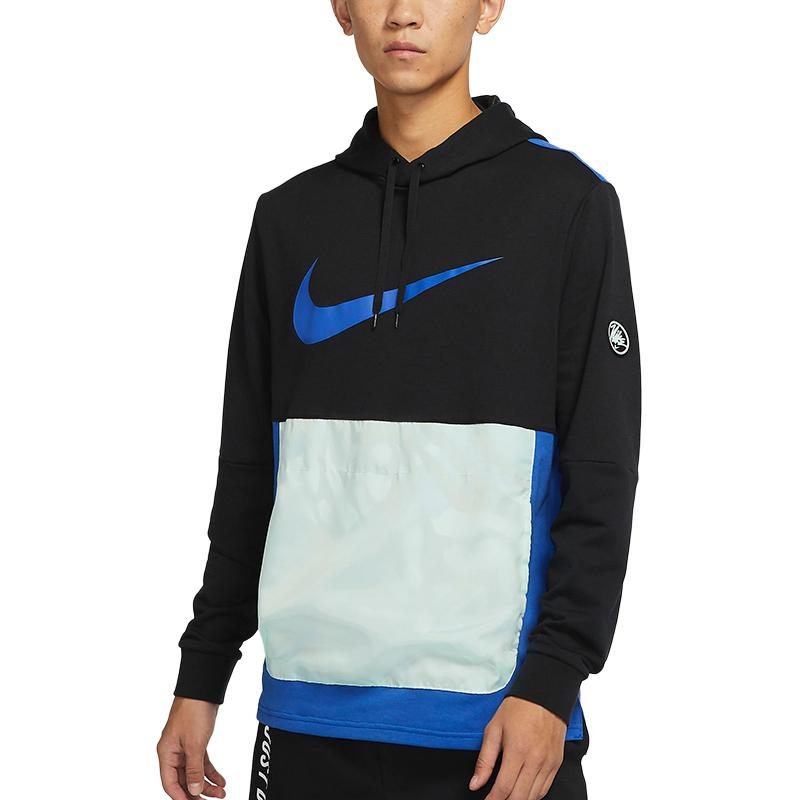 

Новая мужская худи для тренировок с логотипом Nike Sport Clash, черная DM8132-010 XXL