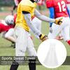 Football Field Towel with Hook & Loop Fastener Portable Closed Football Accessories Super Water Absorption Sports Sweat Cotton