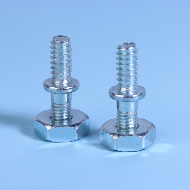 2 Paar Stangenbolzen & Muttern Kettensägen Kettensägenteile Schraube Für Ms180 Ms250 Ms361 Ms660 Kettensägen Zubehör