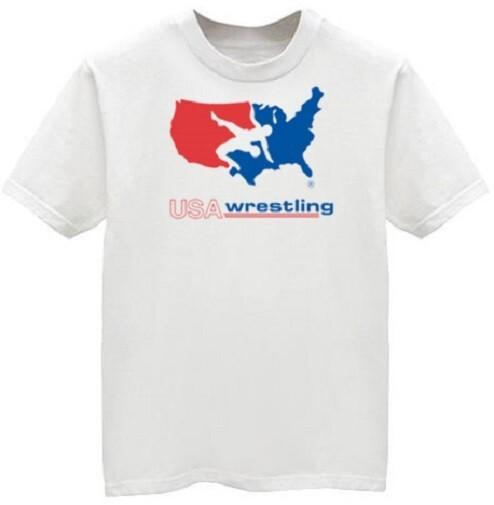 USA Wrestling match wrestler t-shirt XXXXL