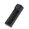 POWERKAN K1 1 Slot Smart Charger, Type-C Fast Charger for 18650 21700 26650 Li-ion Batteries