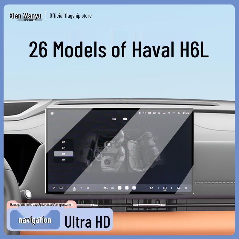 Screen Protector for 26 Great Wall Haval H6L Models & Interior Decor Items for Haval Cars
