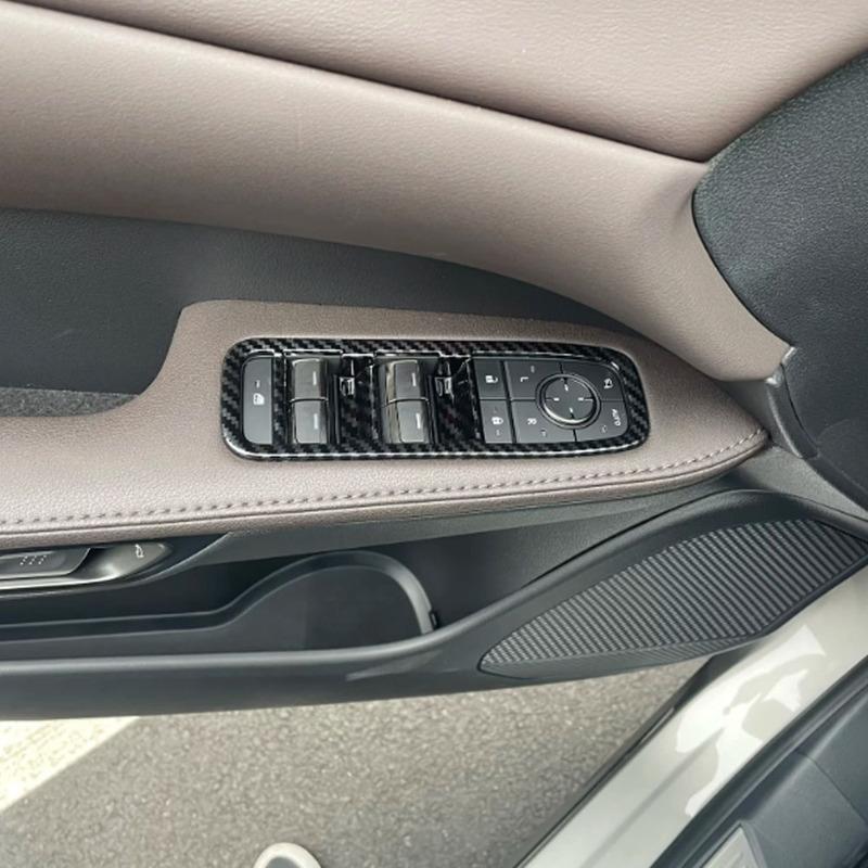 For Lexus RX 350 350h 450h+ 500h   2024 Steel/ABS Car Window Glass Lift Button Switch Panel Cover Trim Auto Accessories