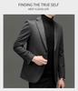 Herren Leichter Luxus Wollanzug - Schlank geschnittene Jacke für Herbst/Winter