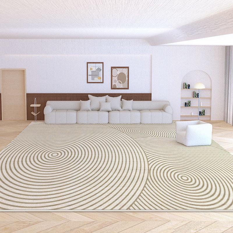 Large Dirt-Resistant French Carpet for Living Room or Bedroom - Easy-Care, Waterproof Velvet for Coffee Table & Sofa