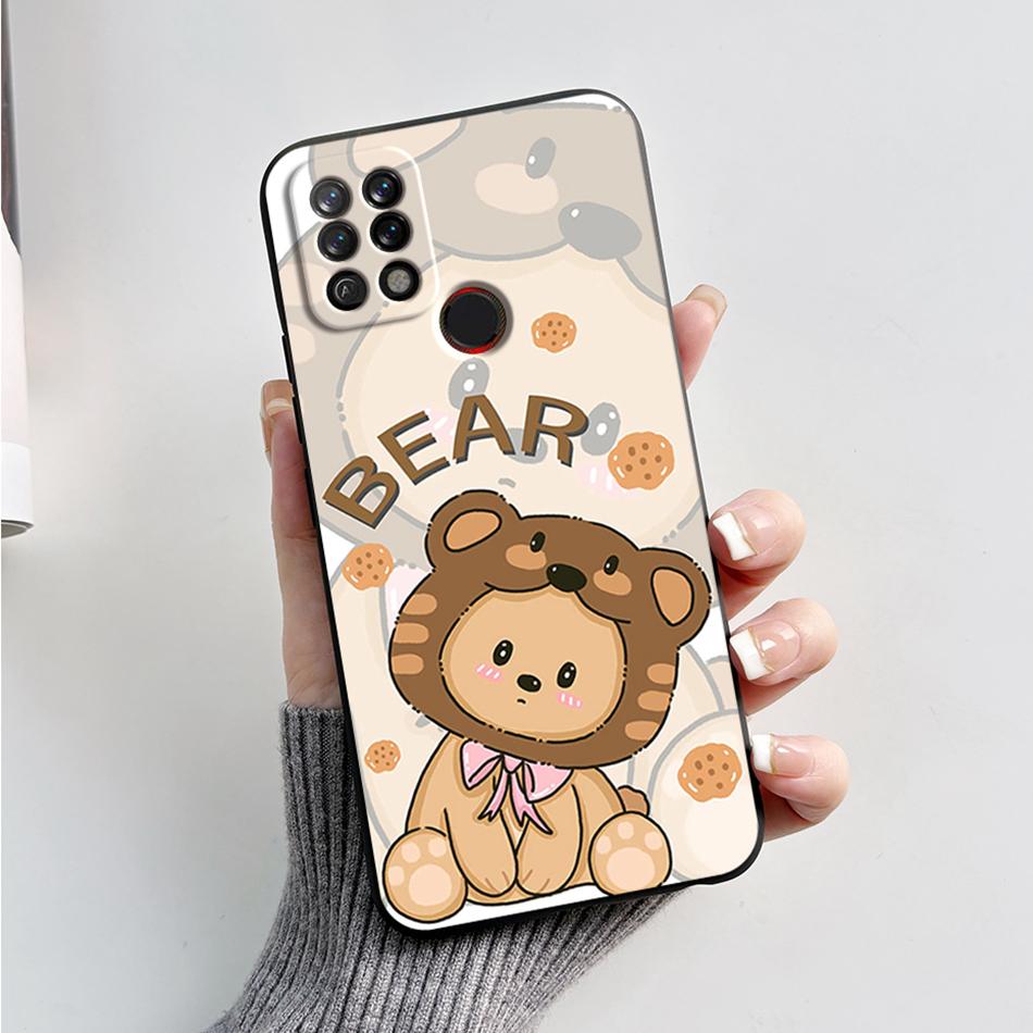 For Tecno Pova Case LD7 LD7j Fashion Marble Cover Matte Phone Case For Tecno Pova Soft Silicone Fundas 6.8'' Back Cover Bumper