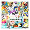 50 Volleyball Graffiti Sports Stickers - DIY, Waterproof, Creative Skateboard & Luggage Decals