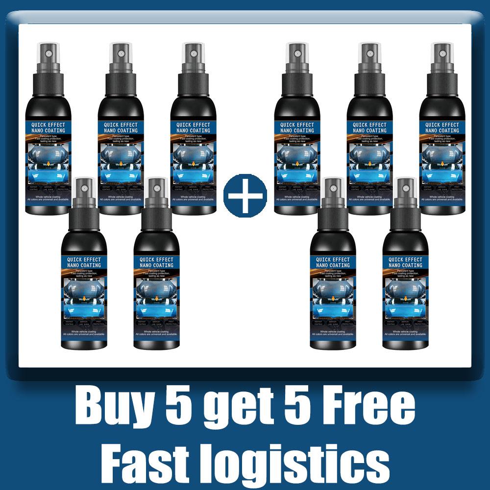 Car Nano Coating Brightening Cars Paint Kit - Professional Auto Polishing Tool, High Gloss Car Paint Scratch Repair Protection