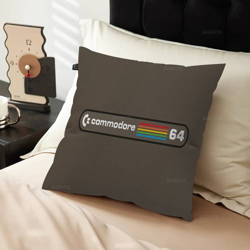 C-Commodore 64 Retro PC Pillow Cover Design cushion Cover decor Holiday Decorati