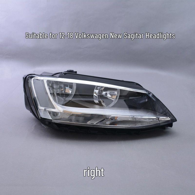 Compatible with Volkswagen Sagitar 2012-2018 Headlight Assembly: Front, High & Low Beam