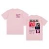 Men's New Cotton Vintage T‑Shirt with Omar Courtz Primera Musa Album Tour Merch Hip‑Hop Fashion Graphic Print Women And Men T-shirt