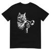 Cat Tshirt Jazz Band Tee Kitty Cats Lover Pet TShirt Unisex Design Unisex T-Shirt