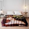 Elegant Vintage Portrait for all seasons blanket lunch break throw gift