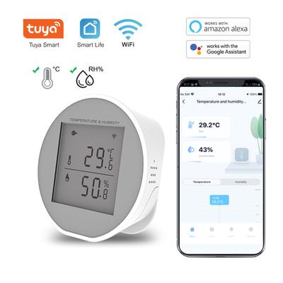Inteligentní WiFi monitor teploty vlhkosti Bezdrátový snímač teploty vlhkosti Upozornění TUYA APP