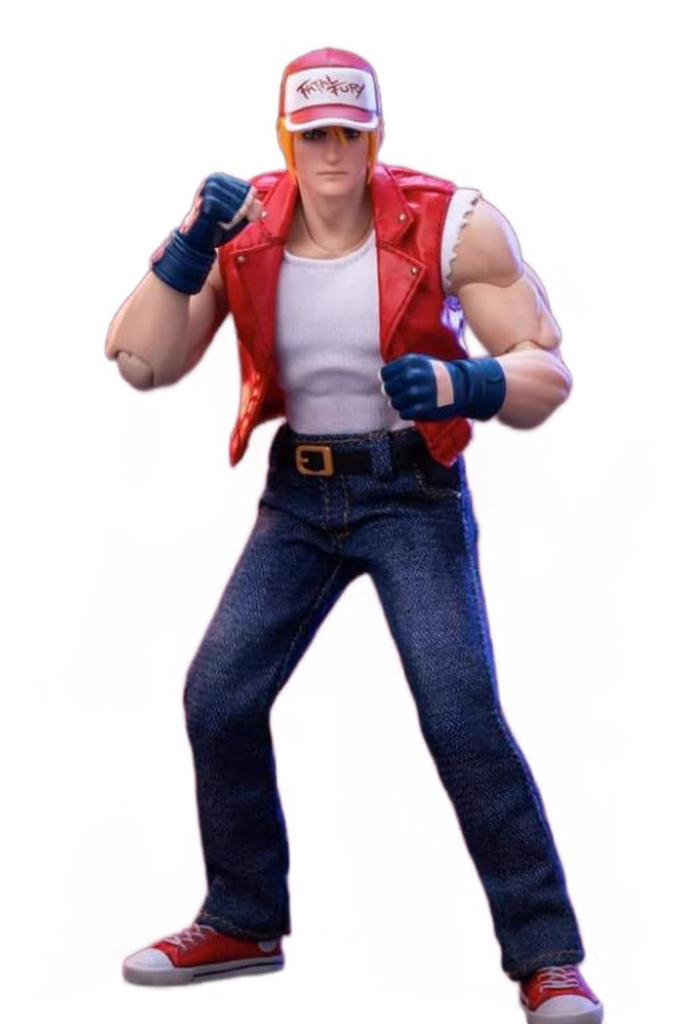 [AC] TUNSHI STUDIO 1/12 THE KING OF FIGHTERS Terry Bogard Movable Action Figure with Body, Head, Costume, and Accessories (Full Set)