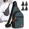 Brusttasche Herren-Umhängetasche Lässige Oxford-Stoff Neue Umhängetasche Sport-Brustrucksack Geldbörse