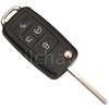 Volkswagen 4/5-Button Key Shell for Tiguan, Golf, Sagitar MK6, Polo Remote Key