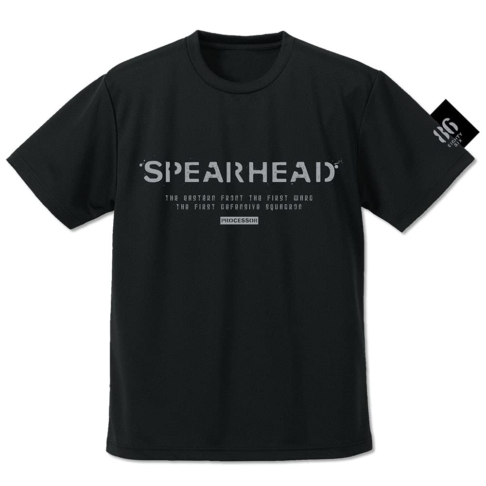 

Cospa 86-Eighty Six- Spearhead Sentai Dry T-shirt BLACK S