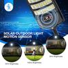 Solar Street Light Outdoor Dusk to Dawn Solar Lights 5000mah Outdoor with Remote Control Solar Parking Lot Lights for Courtyard