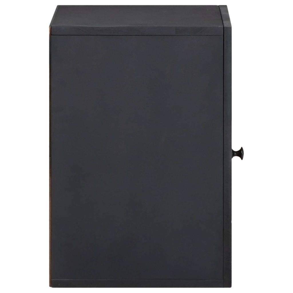 Hanging Cabinet Multicolored 38 X 33.5 X 48 Cm Solid Mango Wood