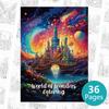 Spooky Cartoon Coloring Book For Teens, Fun And Relaxing Creative Activity Paperback