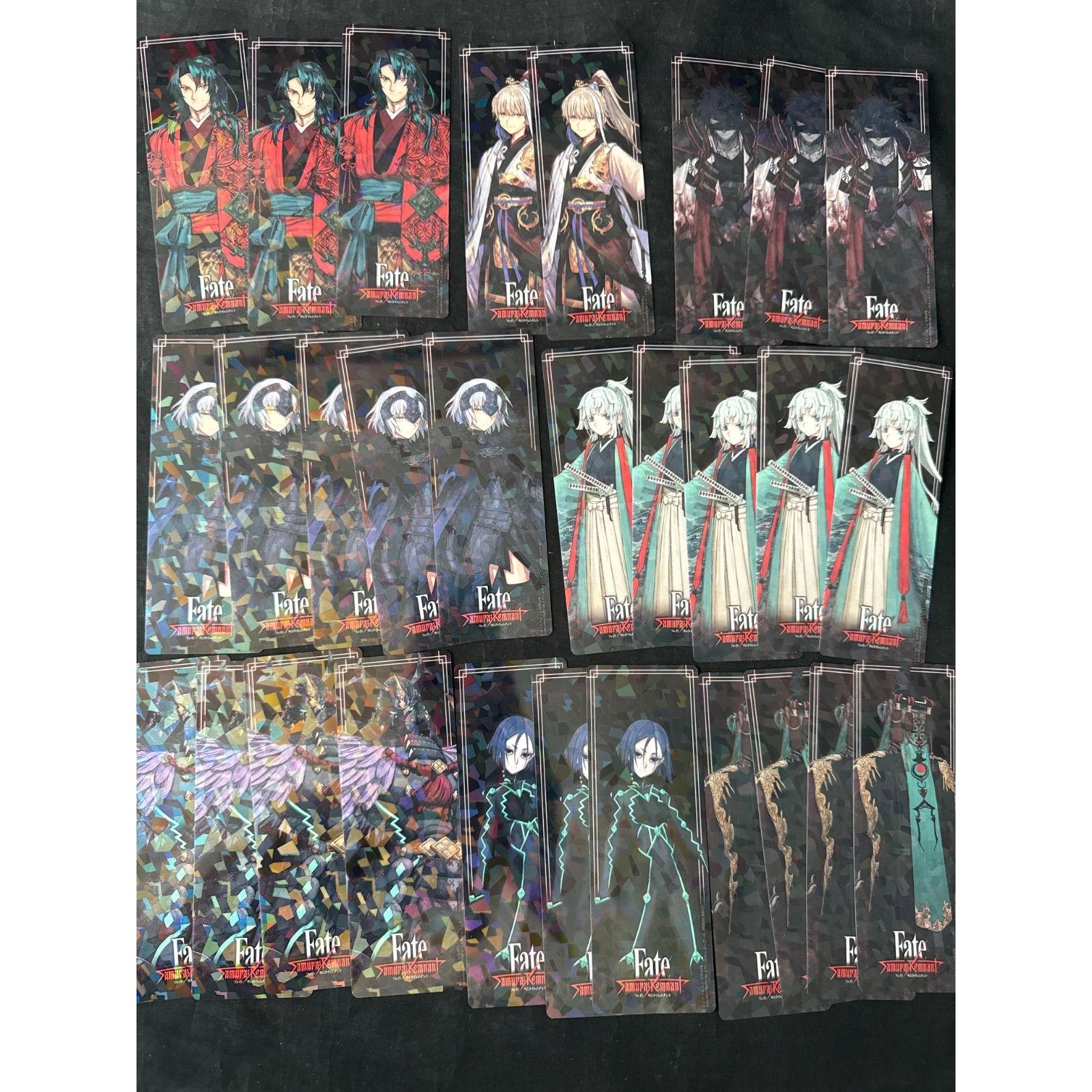 Fate Fate Samurai Remnant Samrem Clear Bookmark Bulk Sale