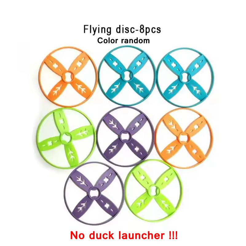 Duck Saucer Step-On Launcher Flying Disc Toy Outdoor Garden Yard Sport Shooting And Catching Learning Toy Summer Outdoor Game