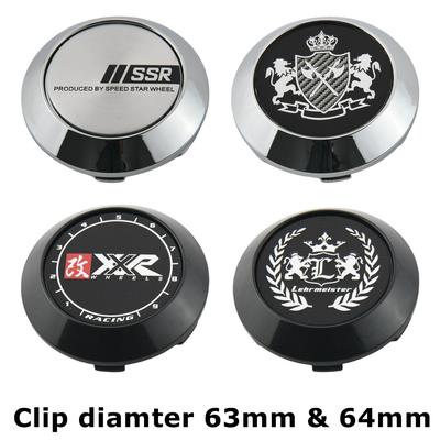 1Set/4PCS 68MM Cap For Rims SSR XXR VIP LEHR MEISTER Emblem 70MM Wheel Center Cap Sport Car Logo Wheel Cover Hub Caps
