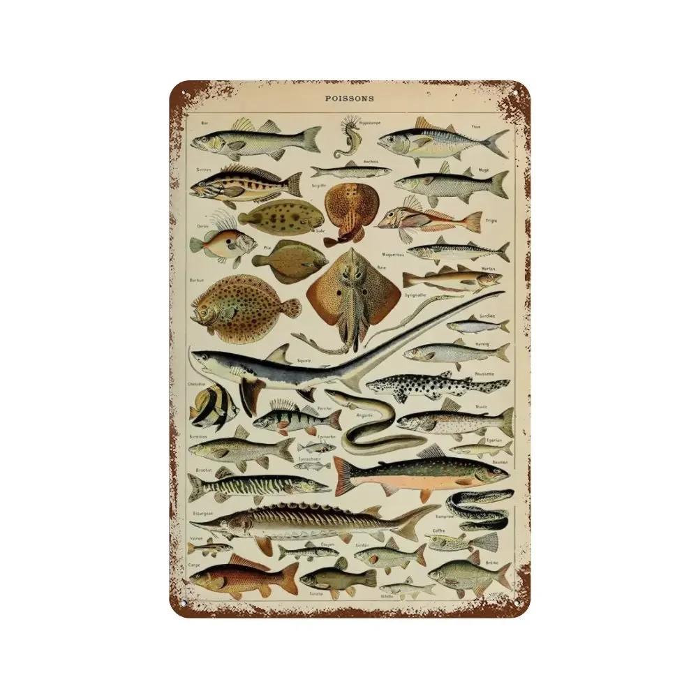 Vintage Pilz Medizin Blume Insekt Schmetterling Gemüse Kürbis Karotte Metall Aluminium Schilder Heim Zimmer Garten Wandkunst Pla