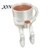 Compact Structure Sculpture 3D Printed Articulated Coffee Cup Figure, Movable Joint Desk Statue, Cute Versatile Room Decoration Bean Ornament,