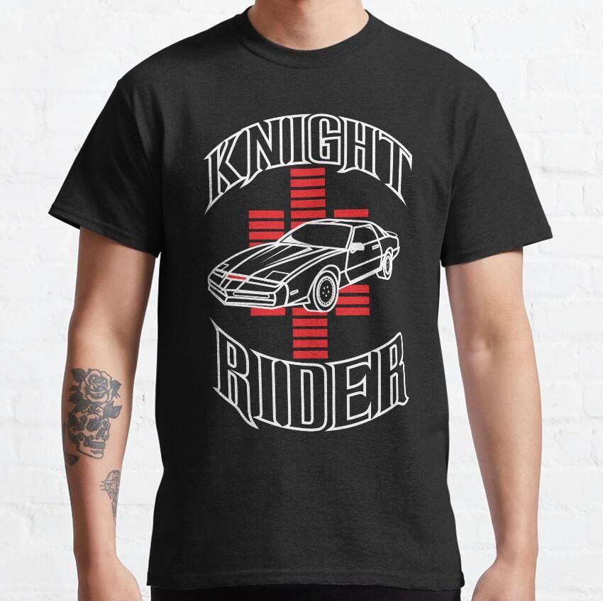 Knight Rider Kitt Ghostbustears Men T Shirts The Car's The Star Casual Tees Short Sleeve david hasselhoff Cotton 6XL Tops