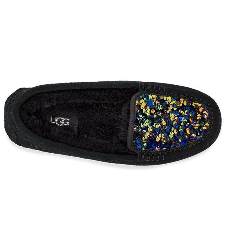 UGG Ansley Stellar Sequin Slipper 'Black' Women's 1116072-BLK