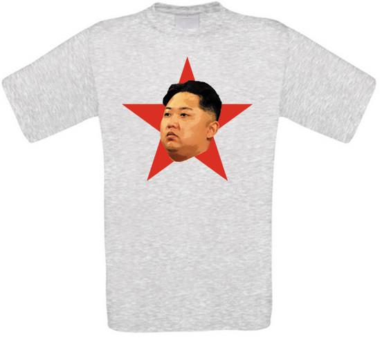 Футболка с Ким Чен Ыном Северная Корея S