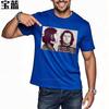 T Shirt Men Travel Oversized Tshirt Man Pointing At Mugshot Graphic Workout Tshirt Retro Casual Quick Dry T Shirt