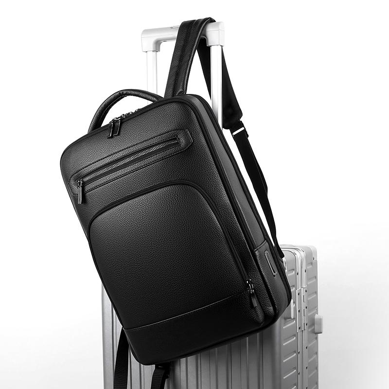 Business-Rucksack, High-End Herren-Rucksack, modisch und multifunktional, großes Fassungsvermögen 16-Zoll-Computertasche für Herren