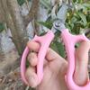 Purple Pruning Tools Blue Floral Scissors Bonsai Tool Garden Pruning Shears  for Household Potted