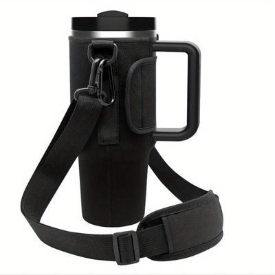 Cup Accessory Water Bottle Bag, Portable Water Bottle Holder with Adjustable Strap