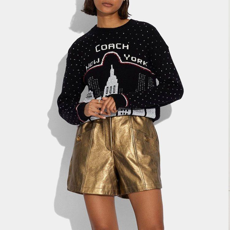 Coach FW21 Sweater Women's Black C2193-BLK