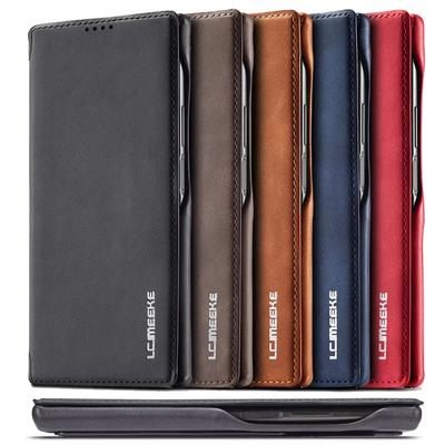 Flip Leder Handyhülle Für Samsung Galaxy S25 S24 S23 Ultra S22 Plus S21 FE S20 Kartenfach Ständer Brieftasche Schutzhülle