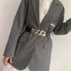 Chain Belt Women'S Waist Slim Elastic Elastic Thin Waist Seal Simple Decorative Dress