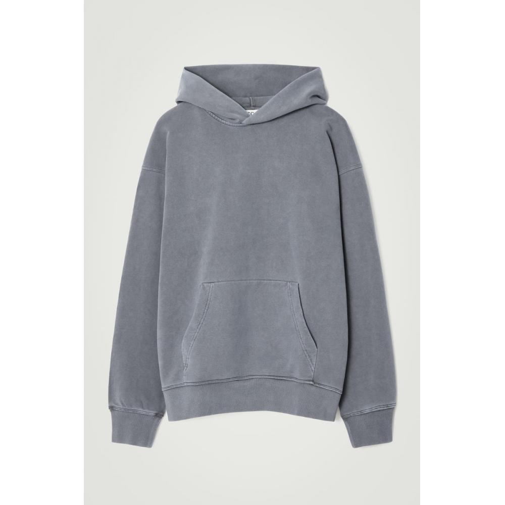 Cos Japan Washed Cotton Jersey Hoodie