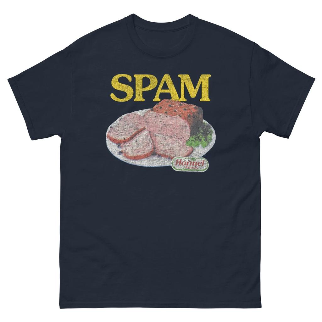 Spam Vintage 80er Jahre Stil Grafik T-Shirt Unisex klassisches T-Shirt