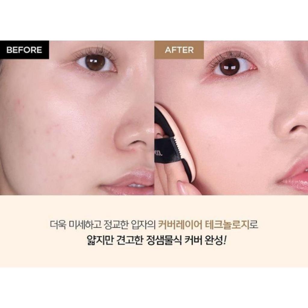 JUNGSAEMMOOL Skin Nuder Cover Layer Cushion (14g + 14g Refill)