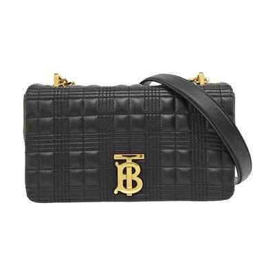 [Gebraucht] Lola Tasche TB Logo Gesteppt Metallkette Color Block Lammleder Crossbody Schultertasche - Sehr Gut #11LA4D3