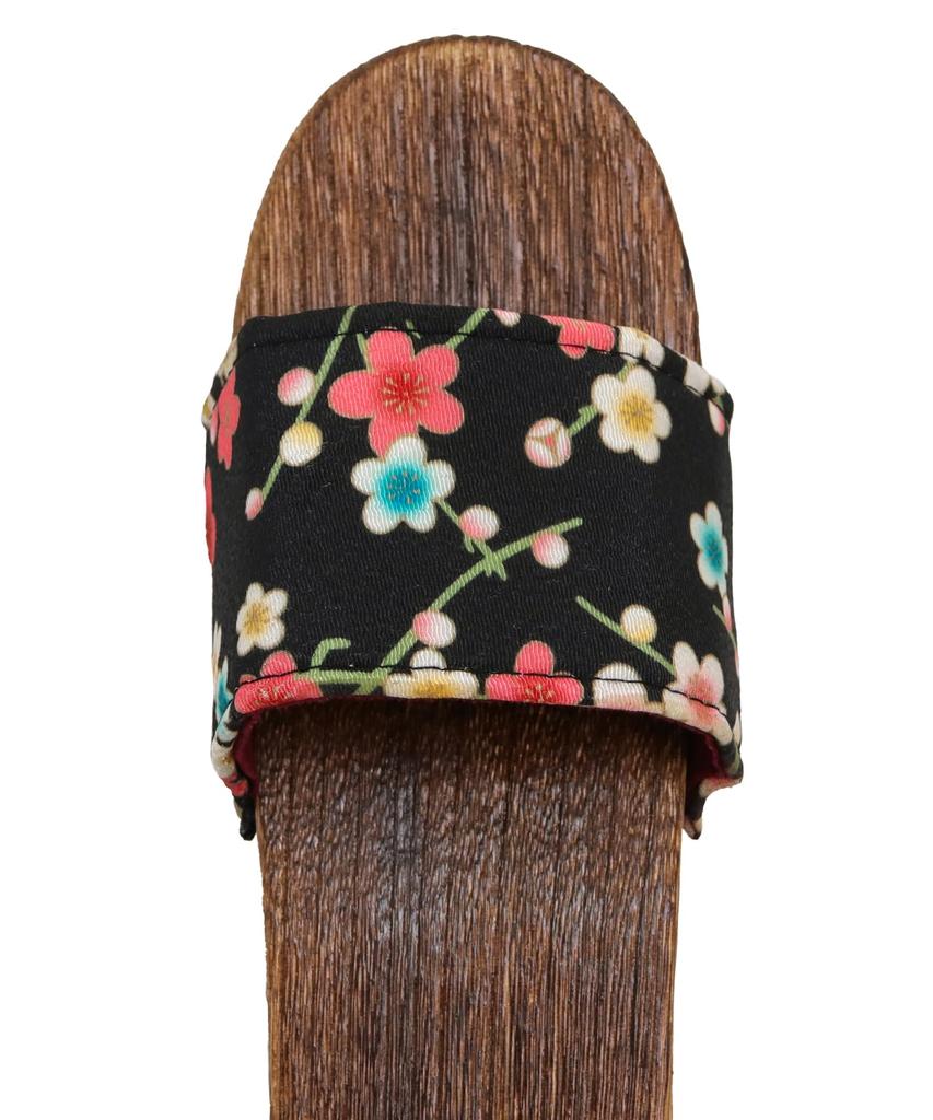 Japonské opálené [KYOETSU] [Kyoetsu] sandály, Geta, Vzor, Paulovnie, Dámské (17, měření_24_bodů_5_centimetrů)