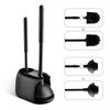 Eyliden Toilet Clog and Plunger for Western and Japanese Style Includes Storage 2-in-1 Brush, Remover, Toilets, Case, Space-Saving, Floor-Standing
